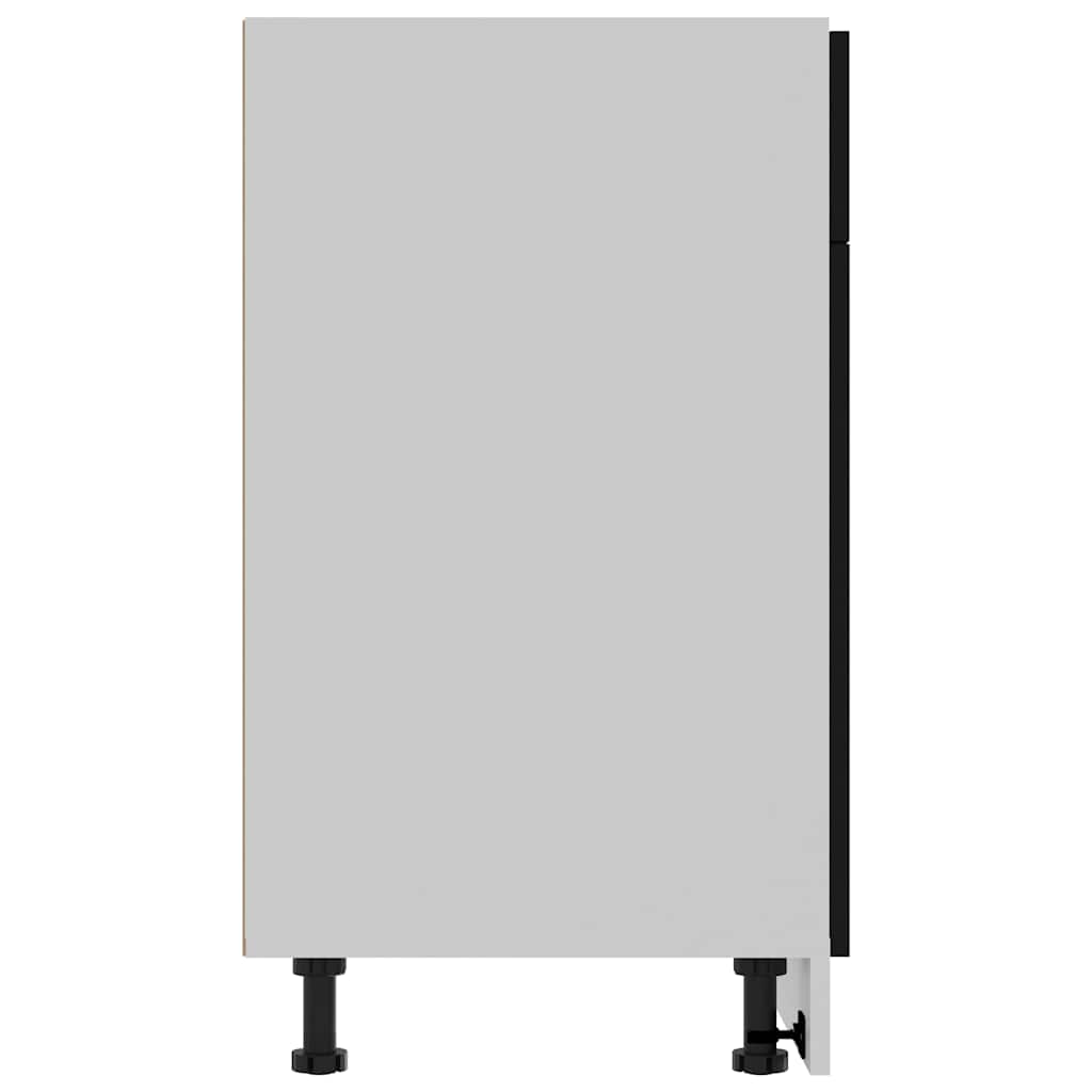Mobile Inferiore Cassetto “Lyon” Nero 80x46x81,5 cm