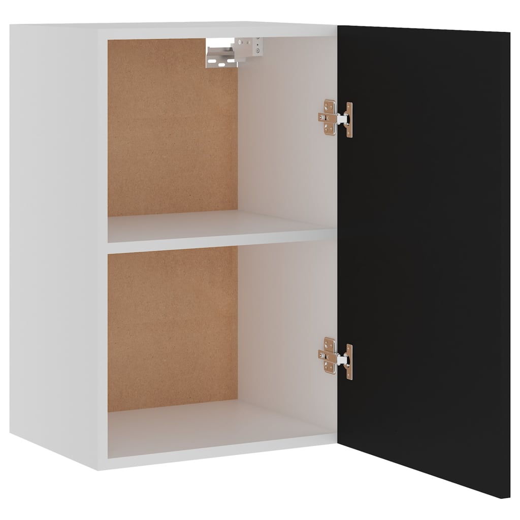 Mobile Pensile “Lyon” Nero 39,5x31x60 cm in Legno Multistrato