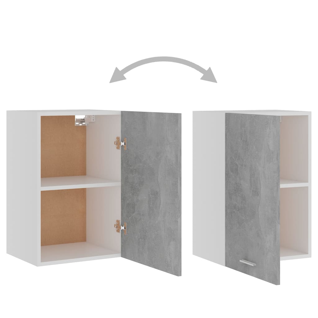 Mobile Pensile “Lyon” Grigio Cemento 39,5x31x60cm | homemem39