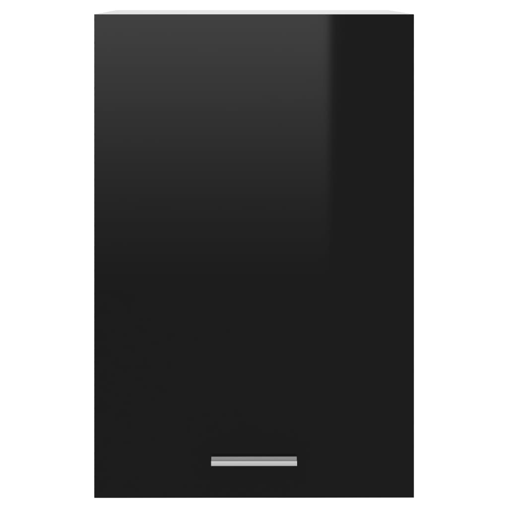 Mobile Pensile “Lyon” Nero Lucido 39,5x31x60 cm | homemem39