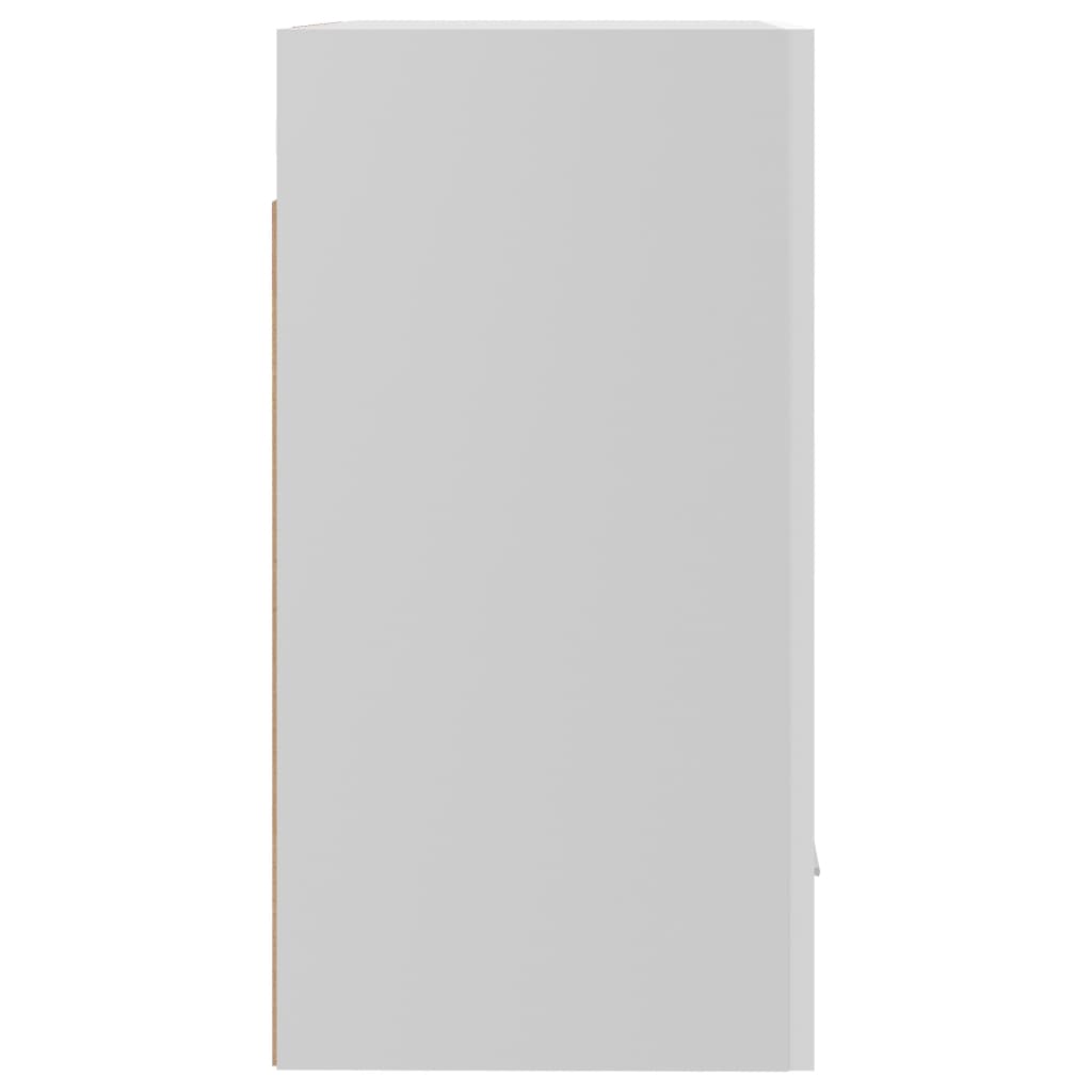 Mobile Pensile Bianco Lucido 50x31x60 cm in Legno Multistrato