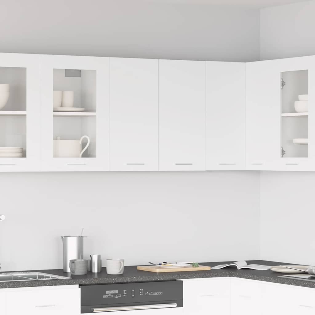 Mobile Pensile “Lyon” Bianco 60x31x60 cm in Legno Multistrato