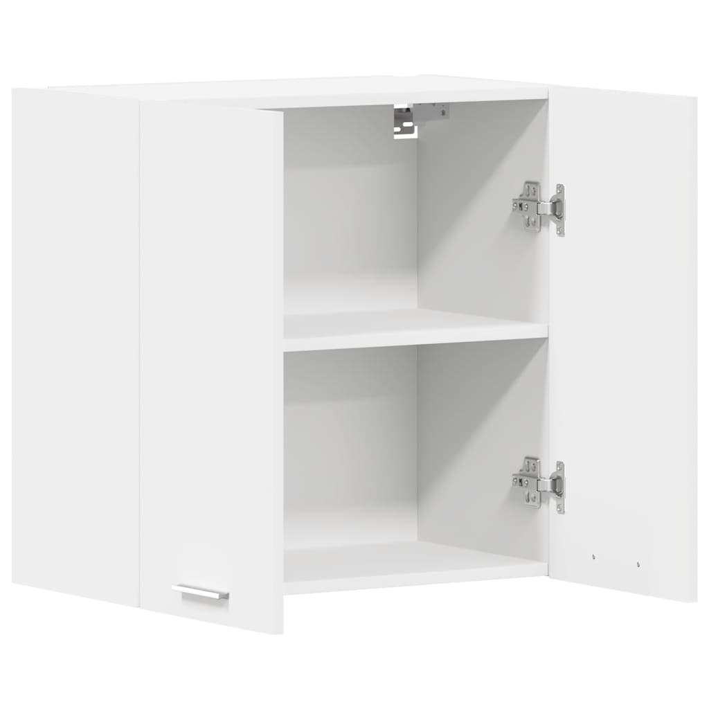 Mobile Pensile “Lyon” Bianco 60x31x60 cm in Legno Multistrato