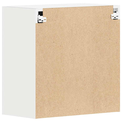 Mobile Pensile “Lyon” Bianco 60x31x60 cm in Legno Multistrato | homemem39