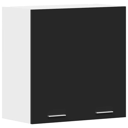 Mobile Pensile “Lyon” Nero 60x31x60 cm in Legno Multistrato
