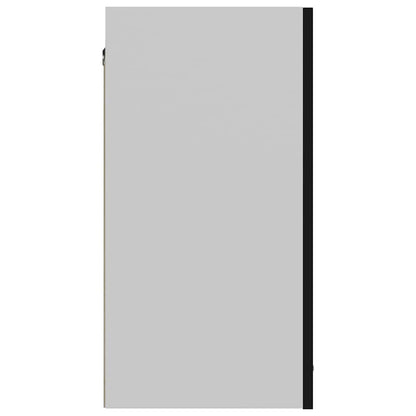 Mobile Pensile “Lyon” Nero 60x31x60 cm in Legno Multistrato
