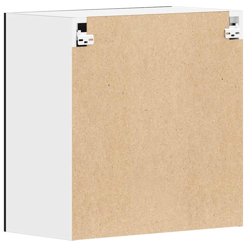 Mobile Pensile “Lyon” Nero 60x31x60 cm in Legno Multistrato - homemem39