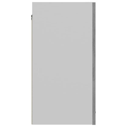 Mobile Pensile Grigio Cemento 60x31x60 cm in Legno Multistrato