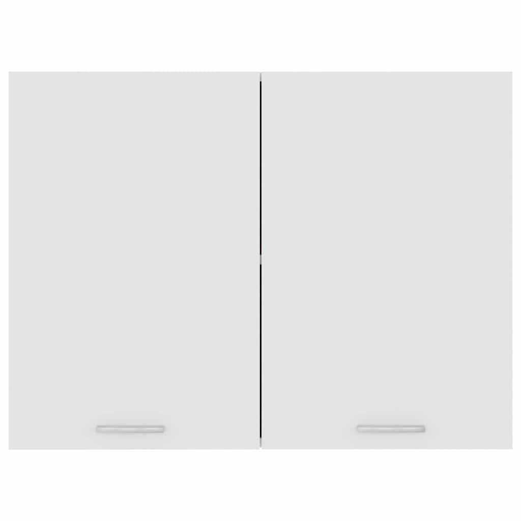 Mobile Pensile “Lyon” Bianco 80x31x60 cm in Legno Multistrato