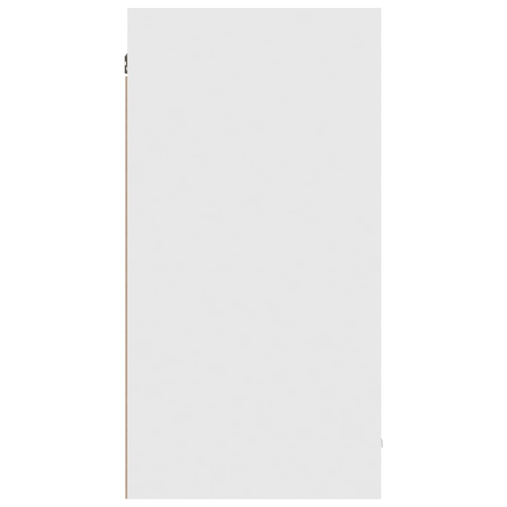 Mobile Pensile “Lyon” Bianco 80x31x60 cm in Legno Multistrato | homemem39