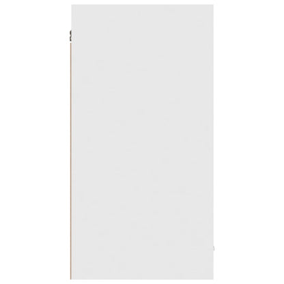 Mobile Pensile “Lyon” Bianco 80x31x60 cm in Legno Multistrato