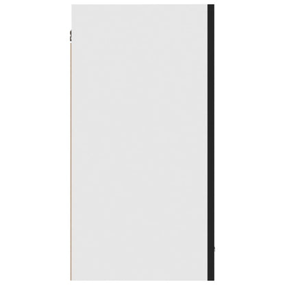 Mobile Pensile “Lyon” Nero 80x31x60 cm in Legno Multistrato