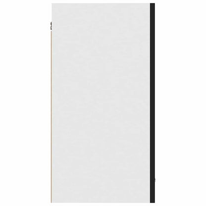 Mobile Pensile “Lyon” Nero 80x31x60 cm in Legno Multistrato
