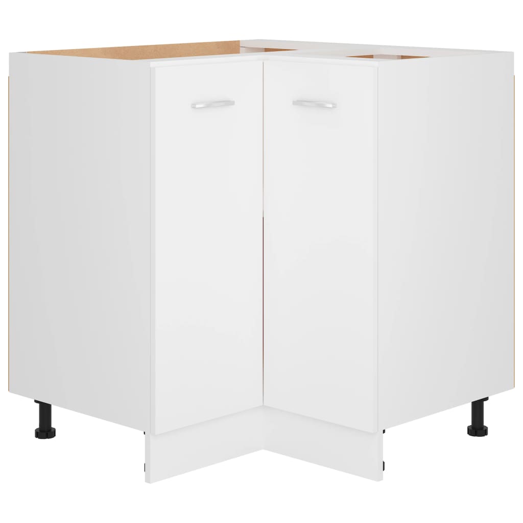 Armadio Angolare “Lyon” Bianco 75,5x75,5x81,5 cm