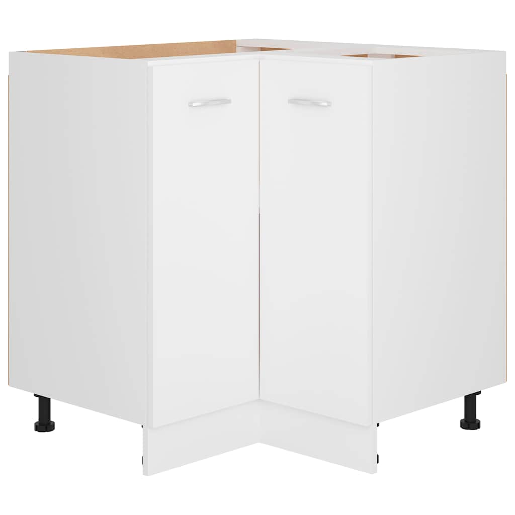 Armadio Angolare “Lyon” Bianco 75,5x75,5x81,5 cm