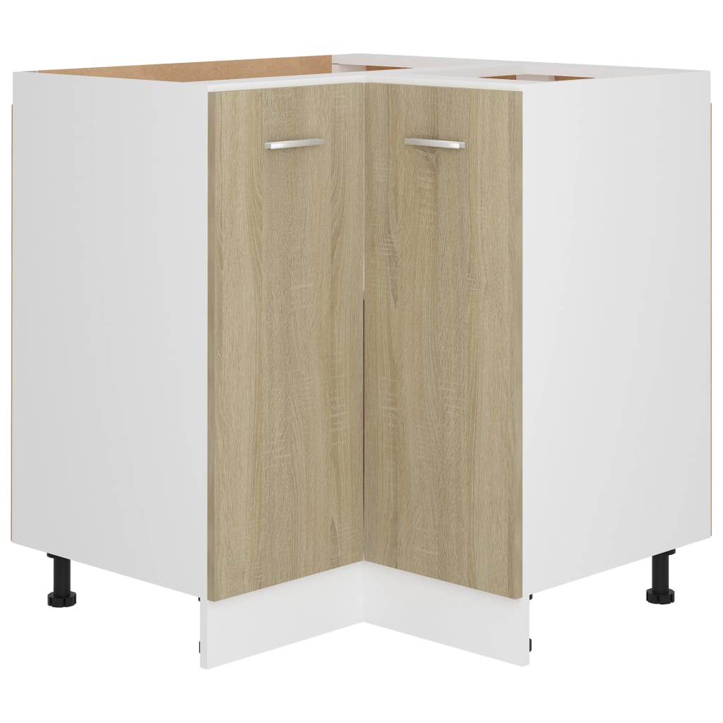 Mobile Angolare “Lyon” Rovere Sonoma 75,5x75,5x81,5 cm | homemem39