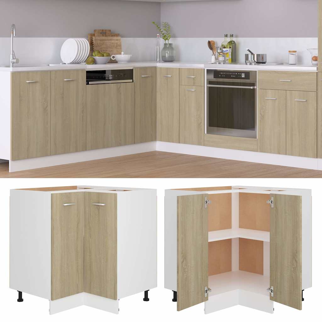 Mobile Angolare “Lyon” Rovere Sonoma 75,5x75,5x81,5 cm