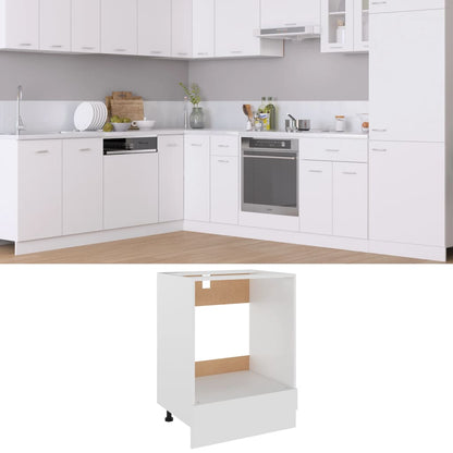 Armadio per Forno “Riga” Bianco 60x46x81,5 cm - homemem39