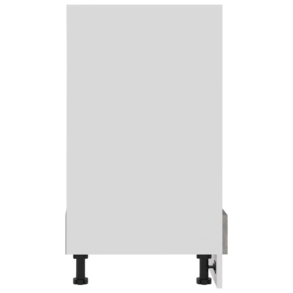 Mobile per Forno “Riga” Grigio Cemento 60x46x81,5 cm