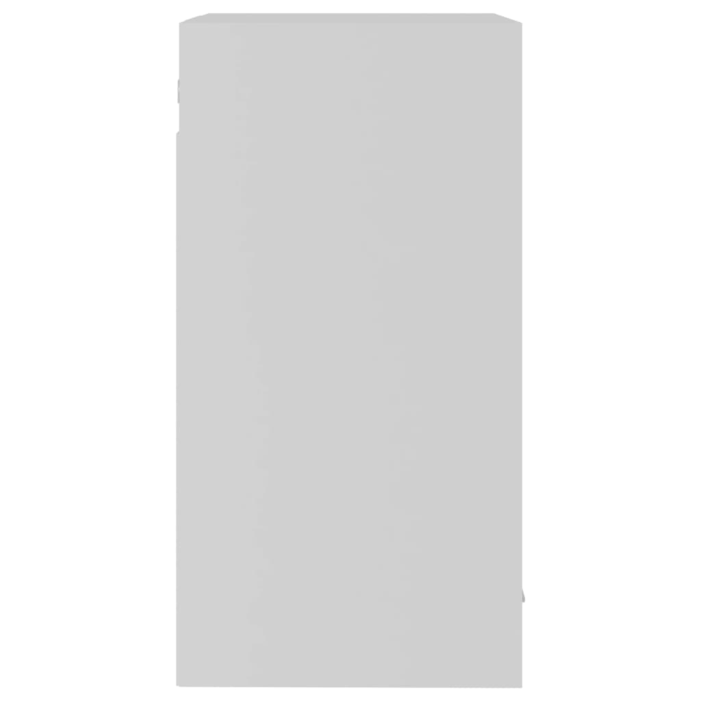 Armadio Sospeso con Vetro “Lyon” Bianco 40x31x60 cm