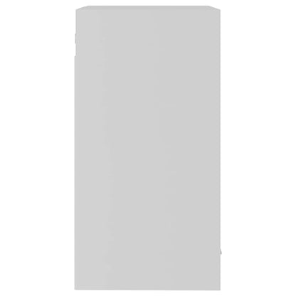 Armadio Sospeso con Vetro “Lyon” Bianco 40x31x60 cm
