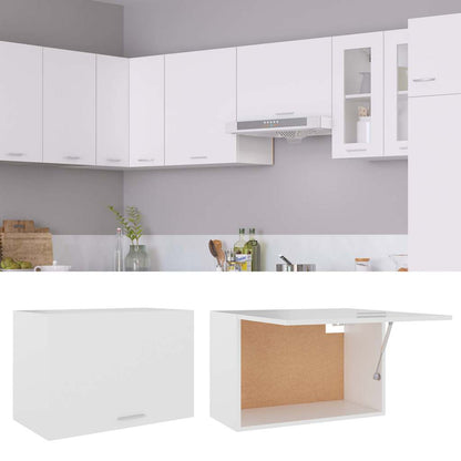 Mobile Pensile “Lyon” Bianco 60x31x40 cm in Legno Multistrato