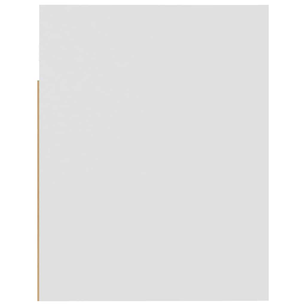 Mobile Pensile “Lyon” Bianco 60x31x40 cm in Legno Multistrato