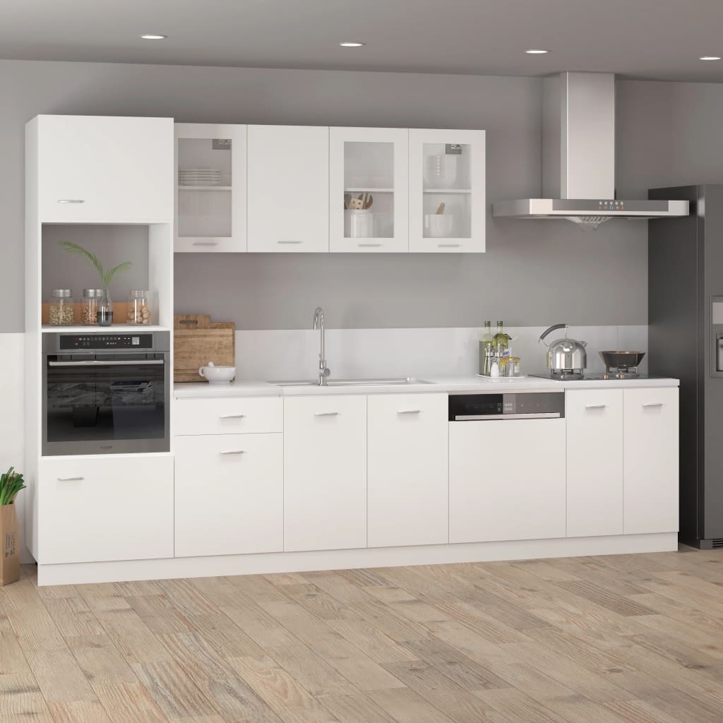 Armadio per Microonde “Lyon” Bianco 60x57x207 cm