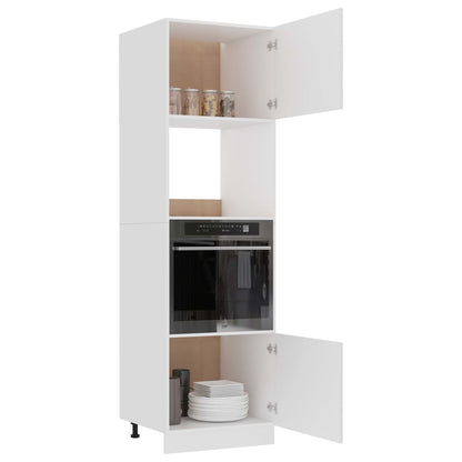 Armadio per Microonde “Lyon” Bianco 60x57x207 cm