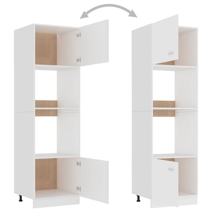 Armadio per Microonde “Lyon” Bianco 60x57x207 cm