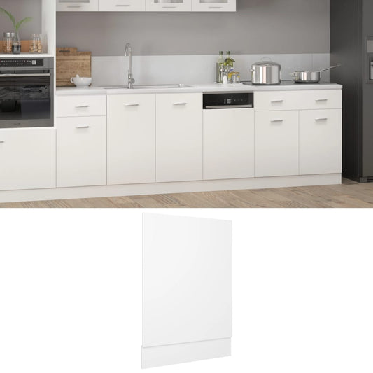 Pannello Lavastoviglie “Lyon” Bianco 45x3x67 cm - homemem39