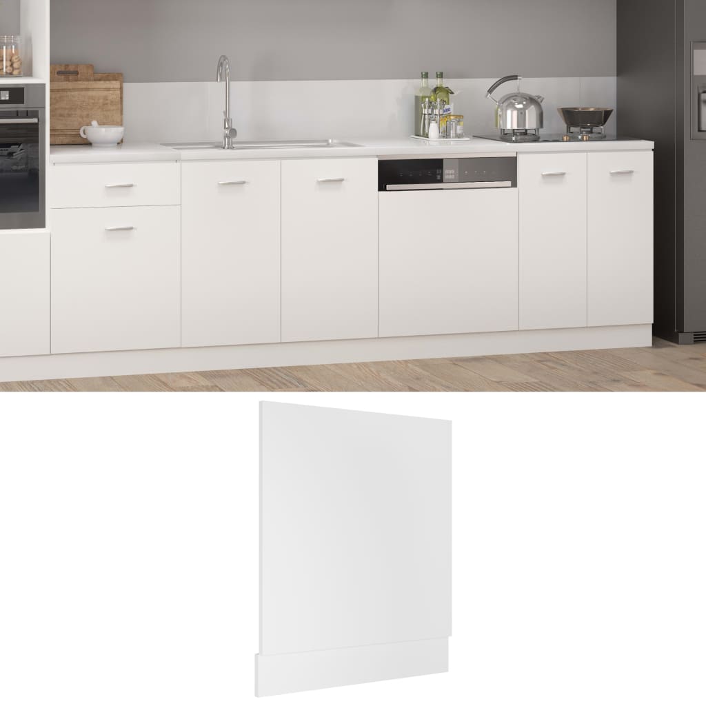 Pannello Lavastoviglie “Lyon” Bianco 59,5x3x67 cm - homemem39