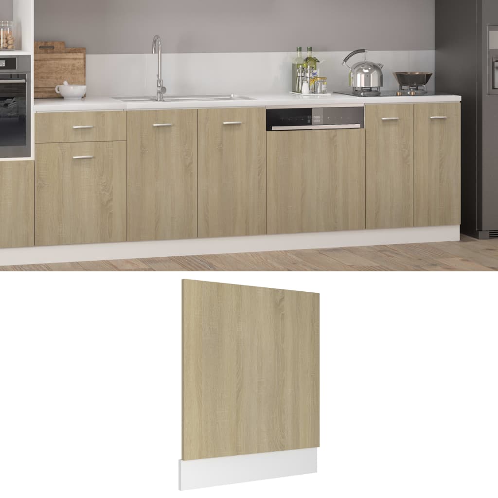 Pannello Lavastoviglie “Lyon” Rovere Sonoma 59,5x3x67 cm | homemem39