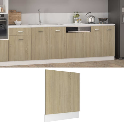 Pannello Lavastoviglie “Lyon” Rovere Sonoma 59,5x3x67 cm | homemem39