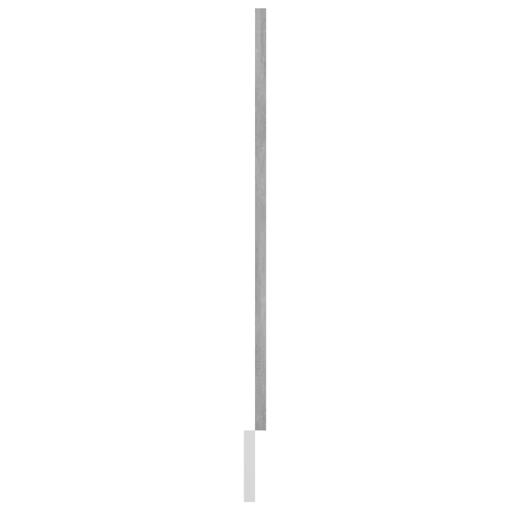 Pannello Lavastoviglie Grigio Cemento 59,5x3x67 cm Multistrato