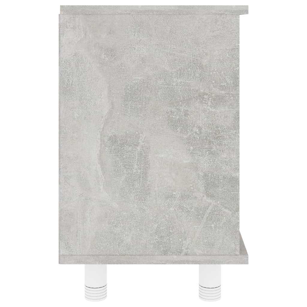 Mobile da Bagno Grigio Cemento 60x32x53,5 cm Legno Multistrato