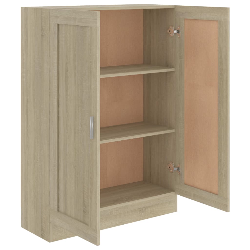 Libreria Rovere Sonoma 82,5x30,5x115 cm in Legno Multistrato