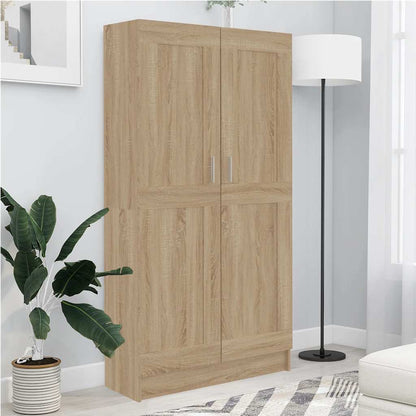 Libreria Rovere Sonoma 82,5x30,5x150 cm in Legno Multistrato