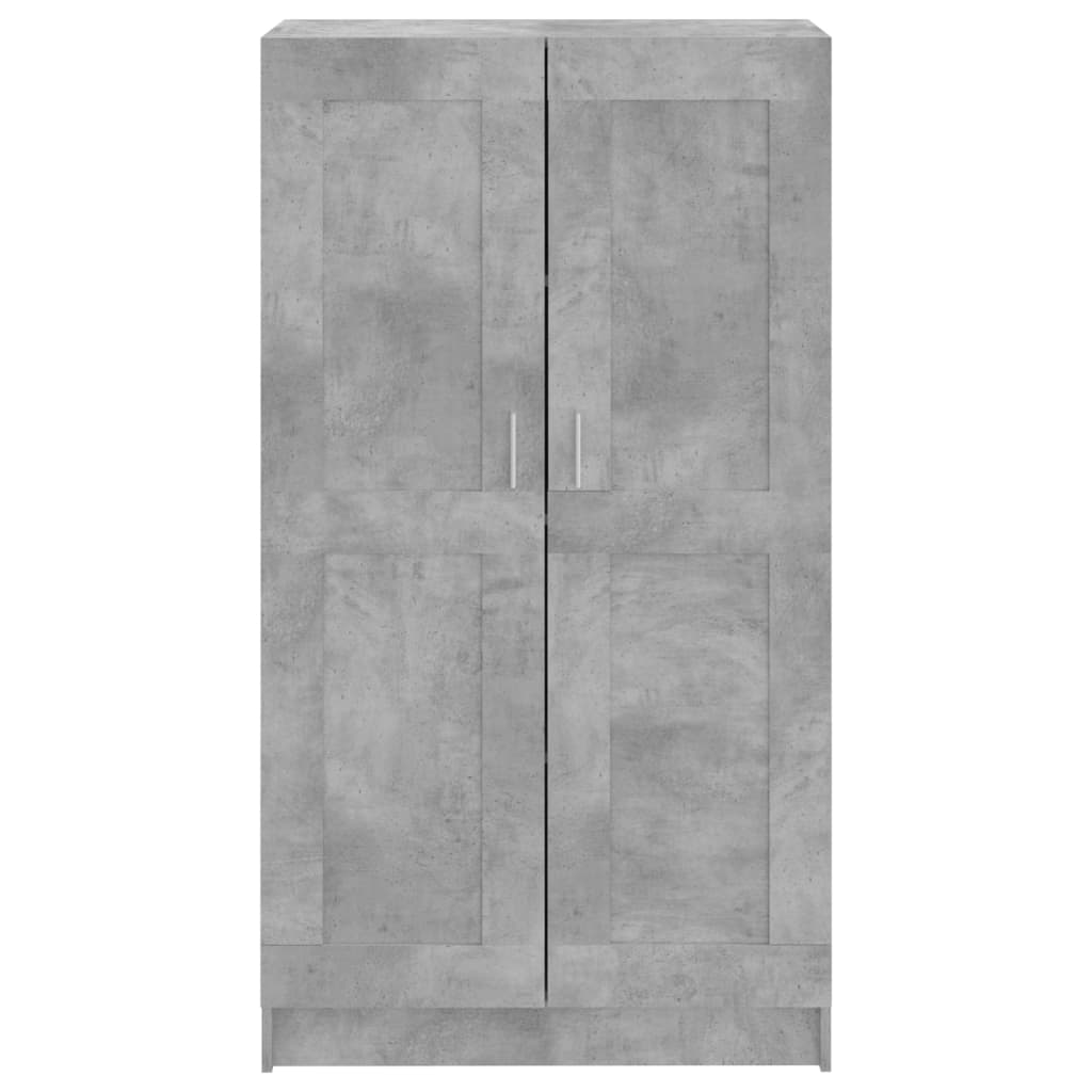 Libreria Grigio Cemento 82,5x30,5x150 cm in Legno Multistrato - homemem39