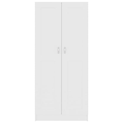 Libreria Bianca 82,5x30,5x185,5 cm in Legno Truciolato | homemem39
