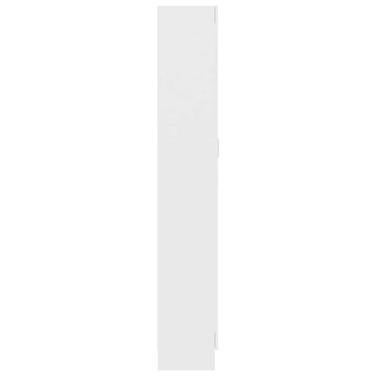 Libreria Bianca 82,5x30,5x185,5 cm in Legno Truciolato | homemem39