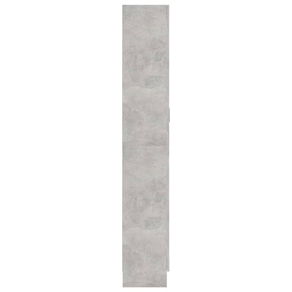 Libreria Grigio Cemento 82,5x30,5x185,5 cm in Legno Multistrato | homemem39
