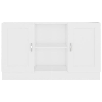 Credenza Bianca 120x30,5x70 cm in Legno Multistrato - homemem39
