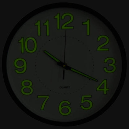 Orologio da Parete Luminoso Nero 30 cm