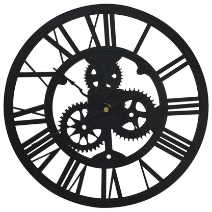 Orologio da Parete Nero 30 cm Acrilico - homemem39
