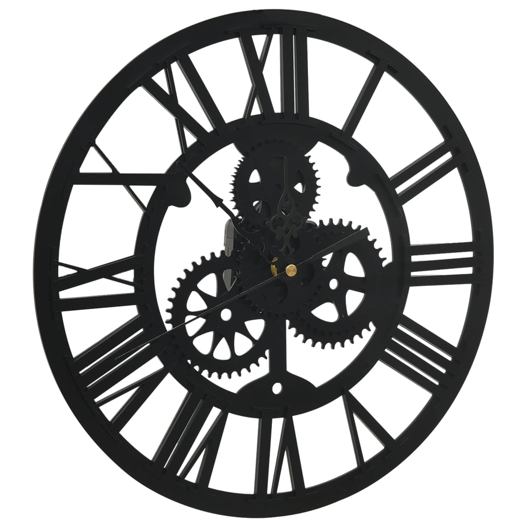 Orologio da Parete Nero 30 cm Acrilico - homemem39