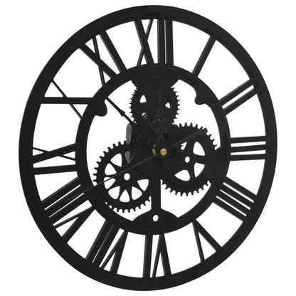 Orologio da Parete Nero 30 cm Acrilico - homemem39