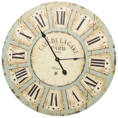 Orologio da Parete Multicolore 60 cm in MDF | homemem39