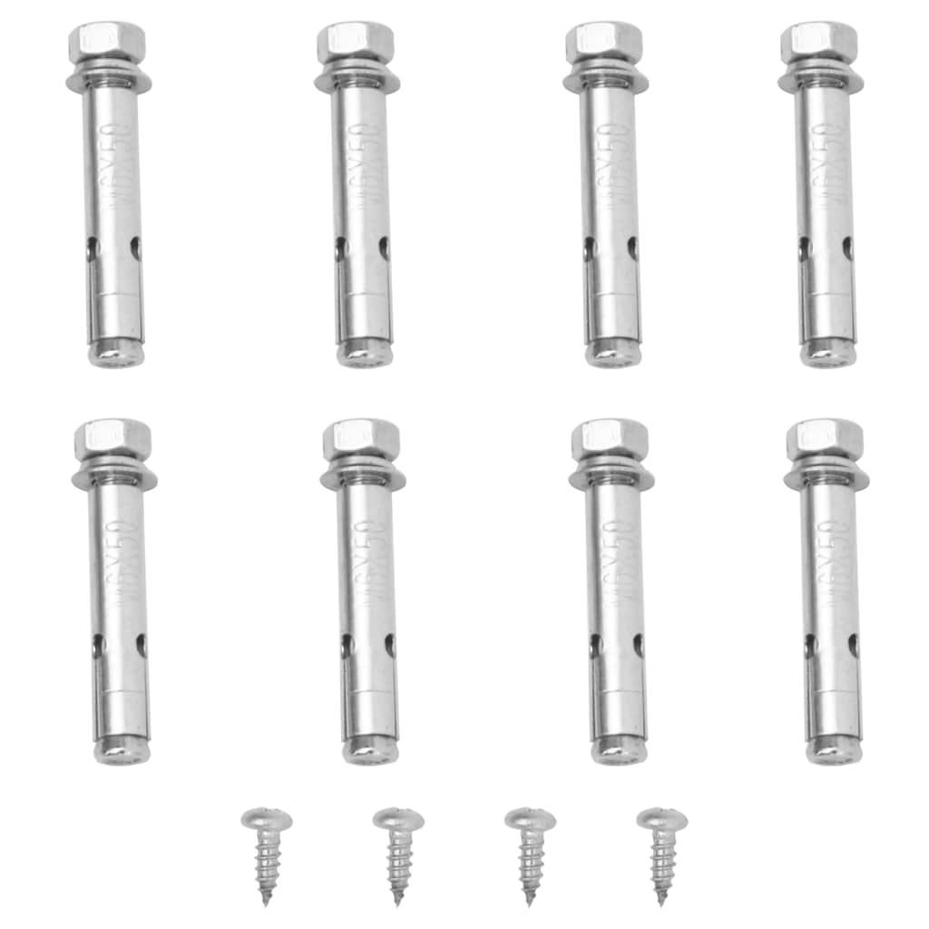 Tenda Laterale Retrattile per Patio 140x600 cm Grigio