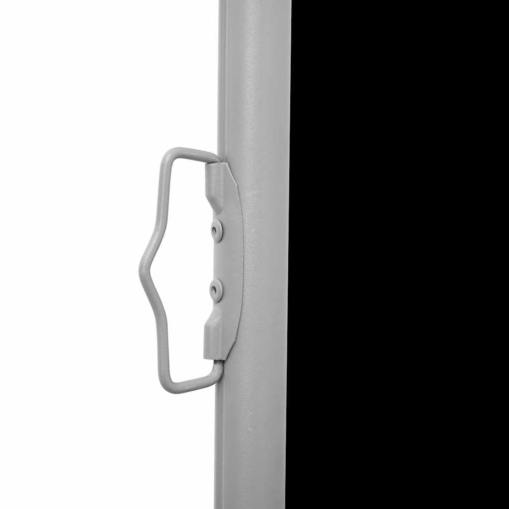 Tenda Laterale Retrattile per Patio 140x1200 cm Nera | homemem39